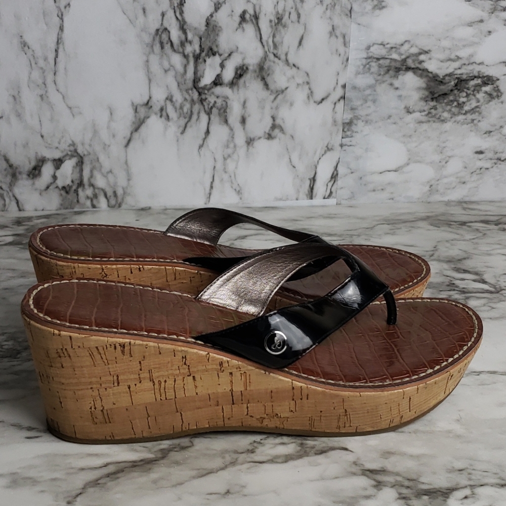 Sam Edelman Romy Wedge Sandal 10M - Picture 4 of 7